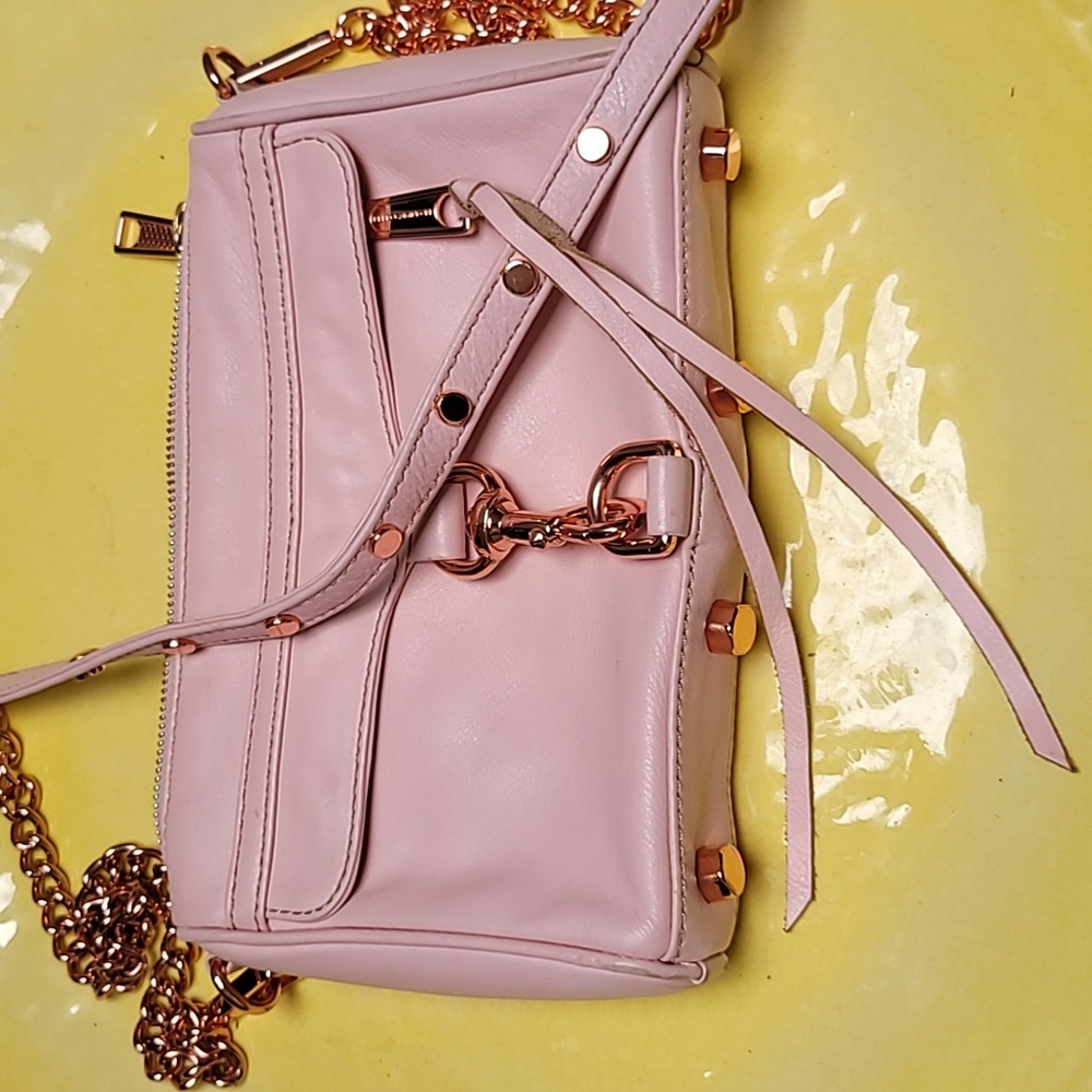 Rebecca Minkoff M.A.C. Pink Leather | Chain-Link | Pre-Loved Great Condition - Picture 2 of 9